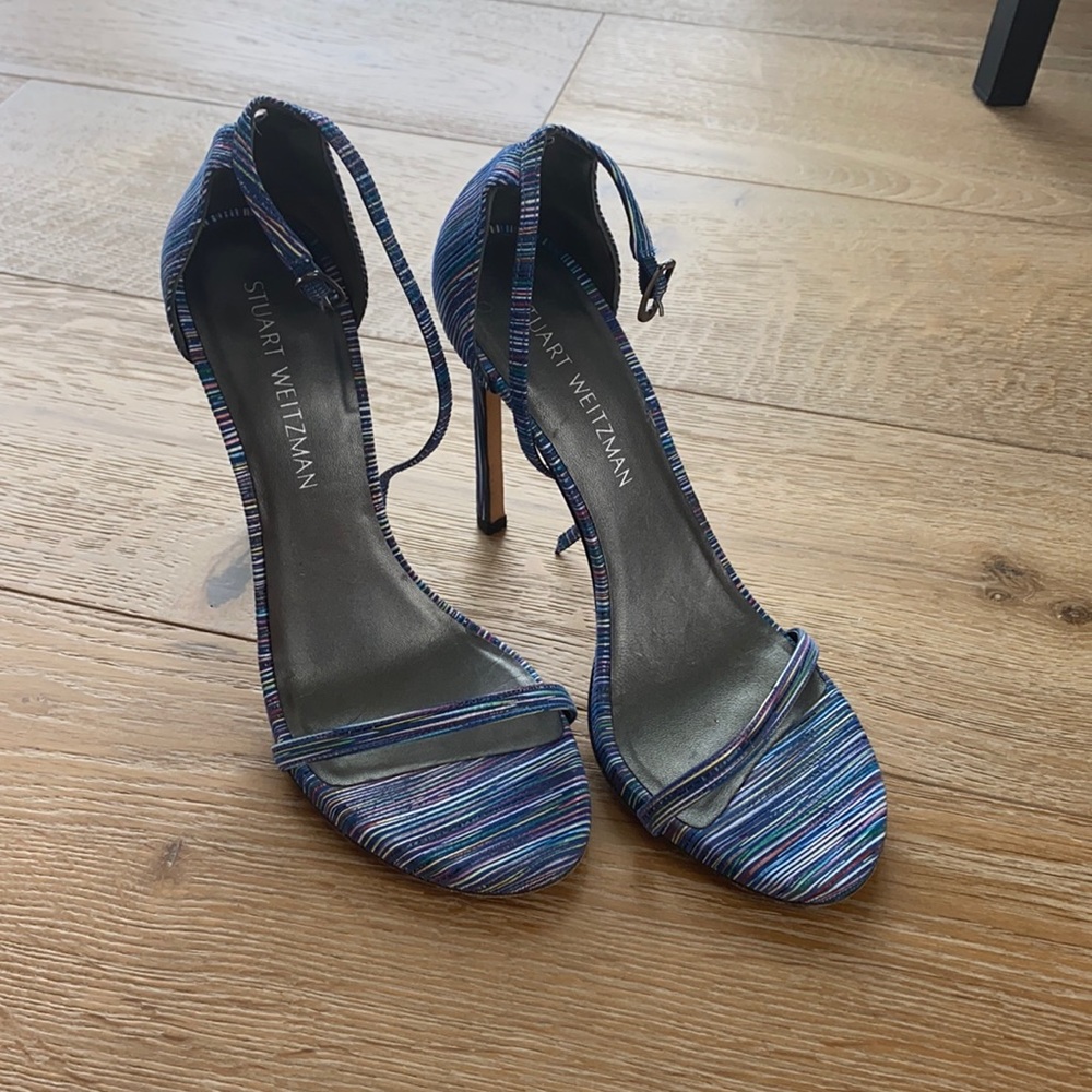 Stuart Weitzman heel multicolor